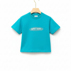 Home neolads nl004 unisex kids pure cotton graphic printed t shirt | sage green round neck half sleeve tee for boys & girls | ages 6 months to 5 years